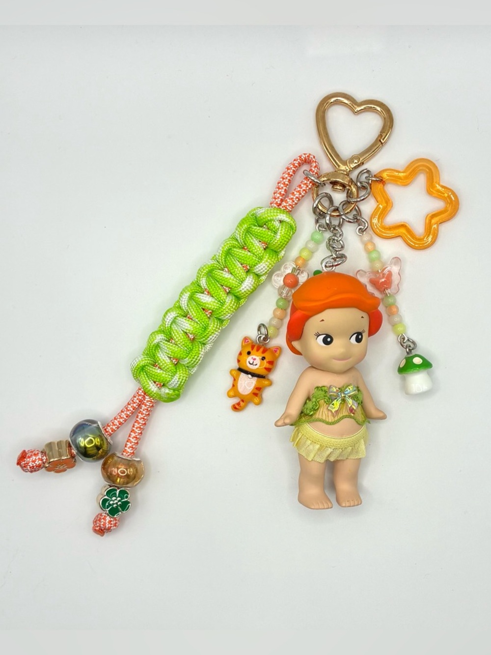 Sonny Angel Flower Series Handmade Bag Charm - Poppy